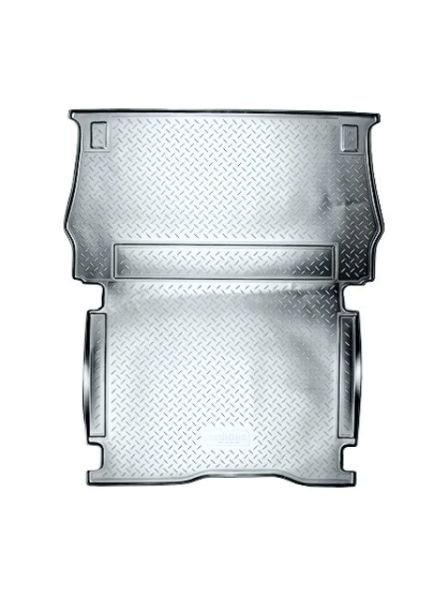 Коврик багажника (полиуретан, фургон/стандартная база) Norplast Unidec CITROEN Berlingo B9 дорестайлинг (2008-2016) (серый)  в Керчи Республика Крым