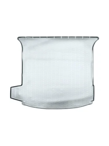 Коврик багажника (полиуретан, сложенный 3 ряд) Norplast Unidec (серый) Isuzu mu-X TF (2021-2023)