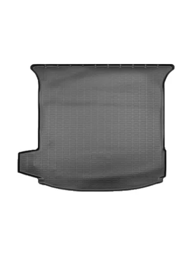 Коврик багажника (полиуретан, сложенный 3 ряд) Norplast Unidec (черный) Isuzu mu-X TF (2021-2023)