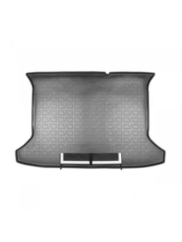 Коврик в багажное отделение с текстильным фартуком Norplast Unidec (черный) JAC S3 дорестайлинг (2014-2023)