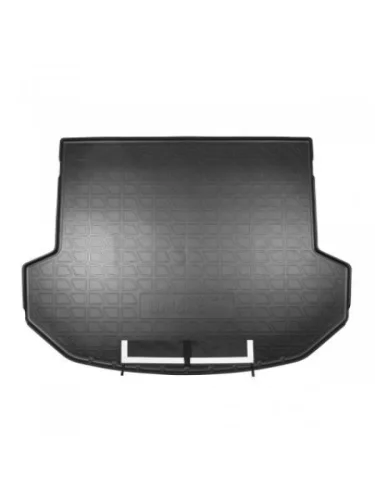 Коврик багажника с текстильным фартуком Norplast Unidec (черный) JAC S7 рестайлинг (2020-2025)