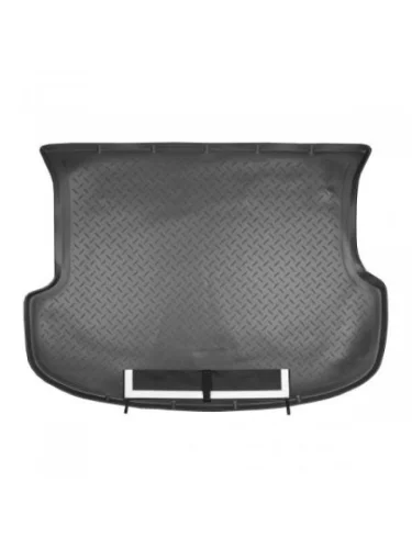 Коврик в багажное отделение с текстильным фартуком (5 мест) Norplast Unidec (черный) KIA Sorento XM дорестайлинг (2009-2012)