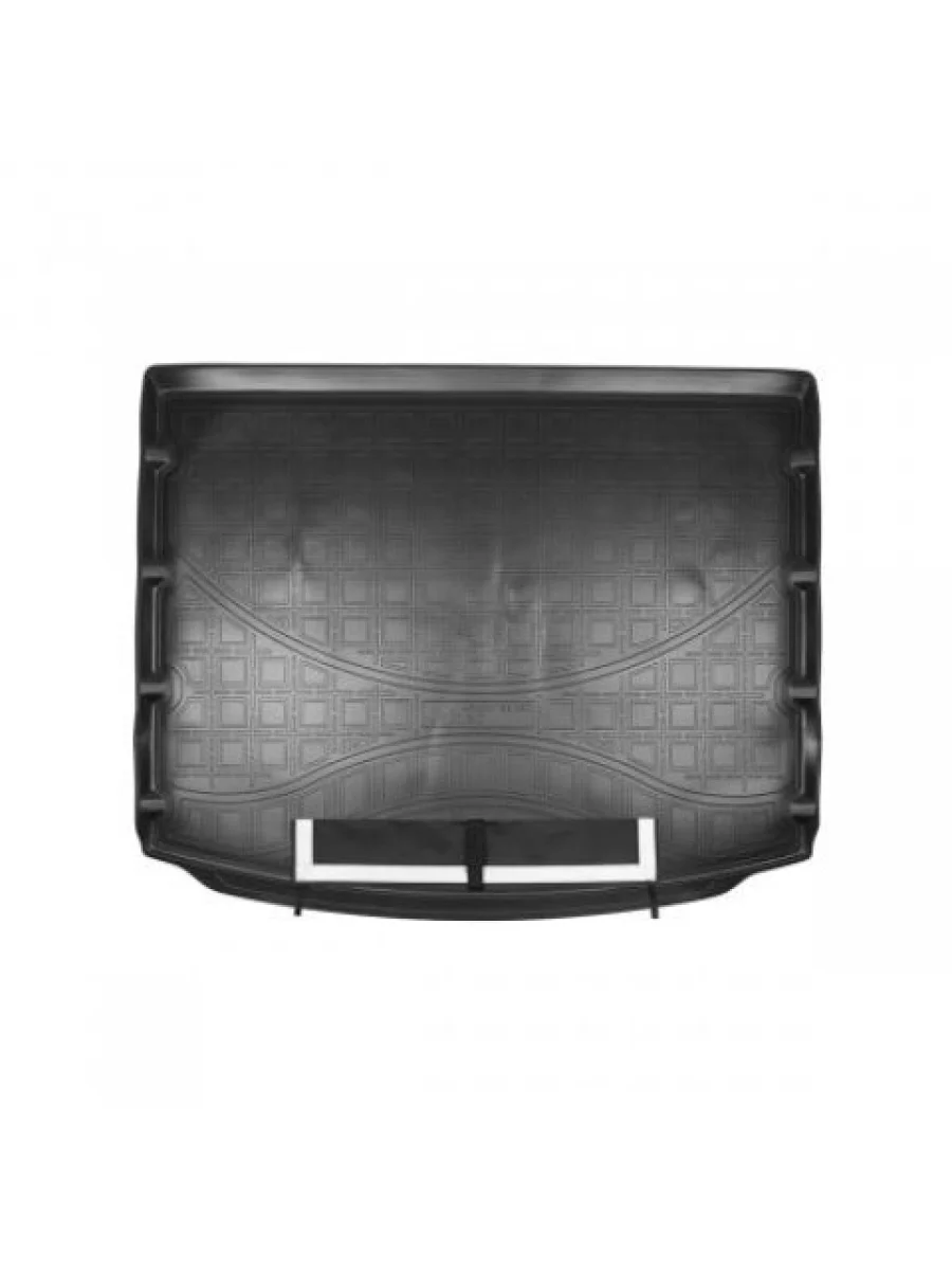 Коврик в багажное отделение с текстильным фартуком Norplast Unidec  Renault Koleos (2016-2025) 2 (черный)  в Самаре Самарской области