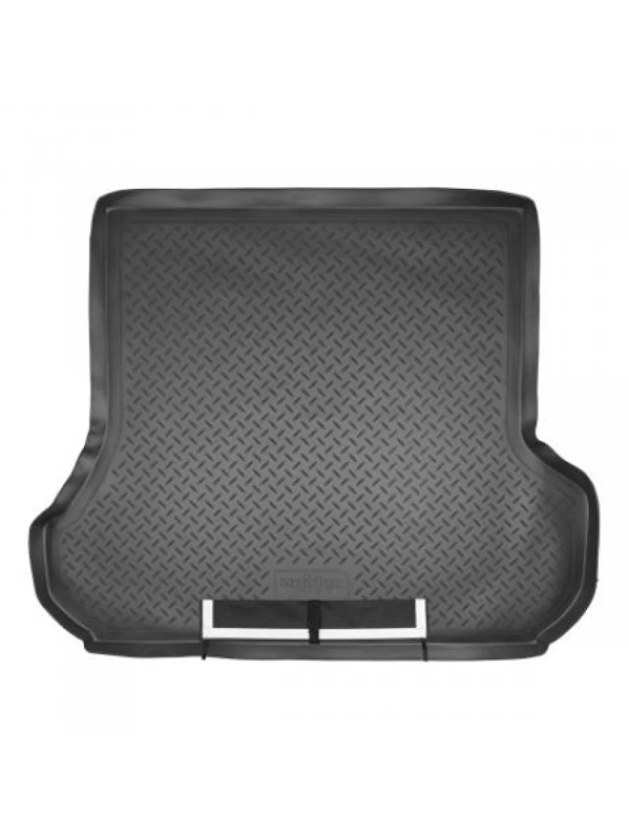 Коврик в багажное отделение с текстильным фартуком (5 мест) Norplast Unidec Toyota Land Cruiser 10 100 дорестайлинг (1998-2002) (черный)  в Самаре Самарской области