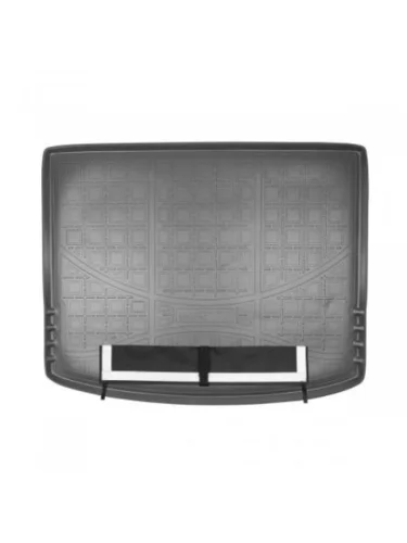 Коврик в багажное отделение с текстильным фартуком Norplast Unidec (черный) Volvo V40 Cross Country хэтчбэк дорестайлинг (2012-2016)