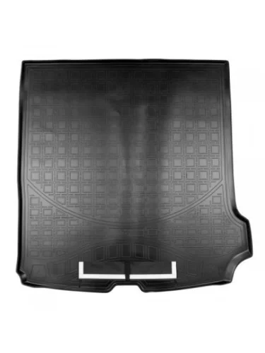 Коврик в багажное отделение с текстильным фартуком Norplast Unidec (черный) Volvo V90 дорестайлинг (2016-2020)