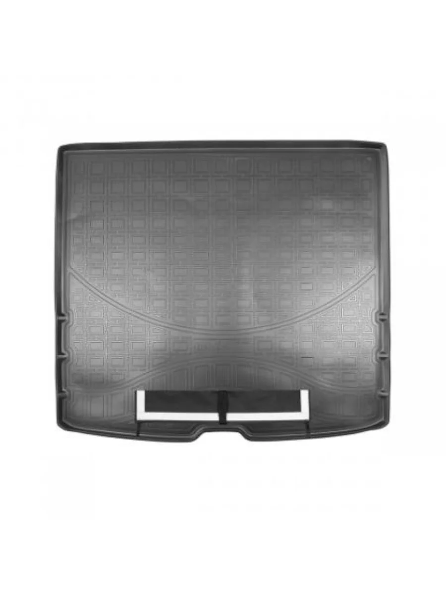 Коврик в багажное отделение с текстильным фартуком Norplast Unidec Volvo XC40 (2017-2022) (черный)  в Самаре Самарской области