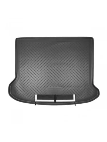 Коврик в багажное отделение с текстильным фартуком Norplast Unidec (черный) Volvo XC60  дорестайлинг (2008-2013)