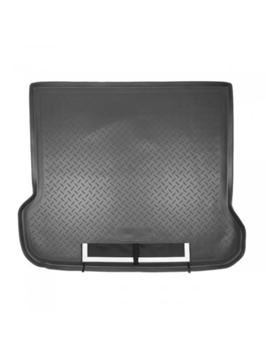 Коврик в багажное отделение с текстильным фартуком Norplast Unidec Volvo XC70 дорестайлинг (2007-2013) (черный)  в Перми Пермском крае