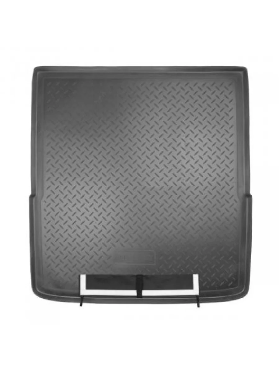 Коврик в багажное отделение с текстильным фартуком Norplast Unidec Volkswagen Passat B6 универсал (2005-2010) (черный)  в Керчи Республика Крым