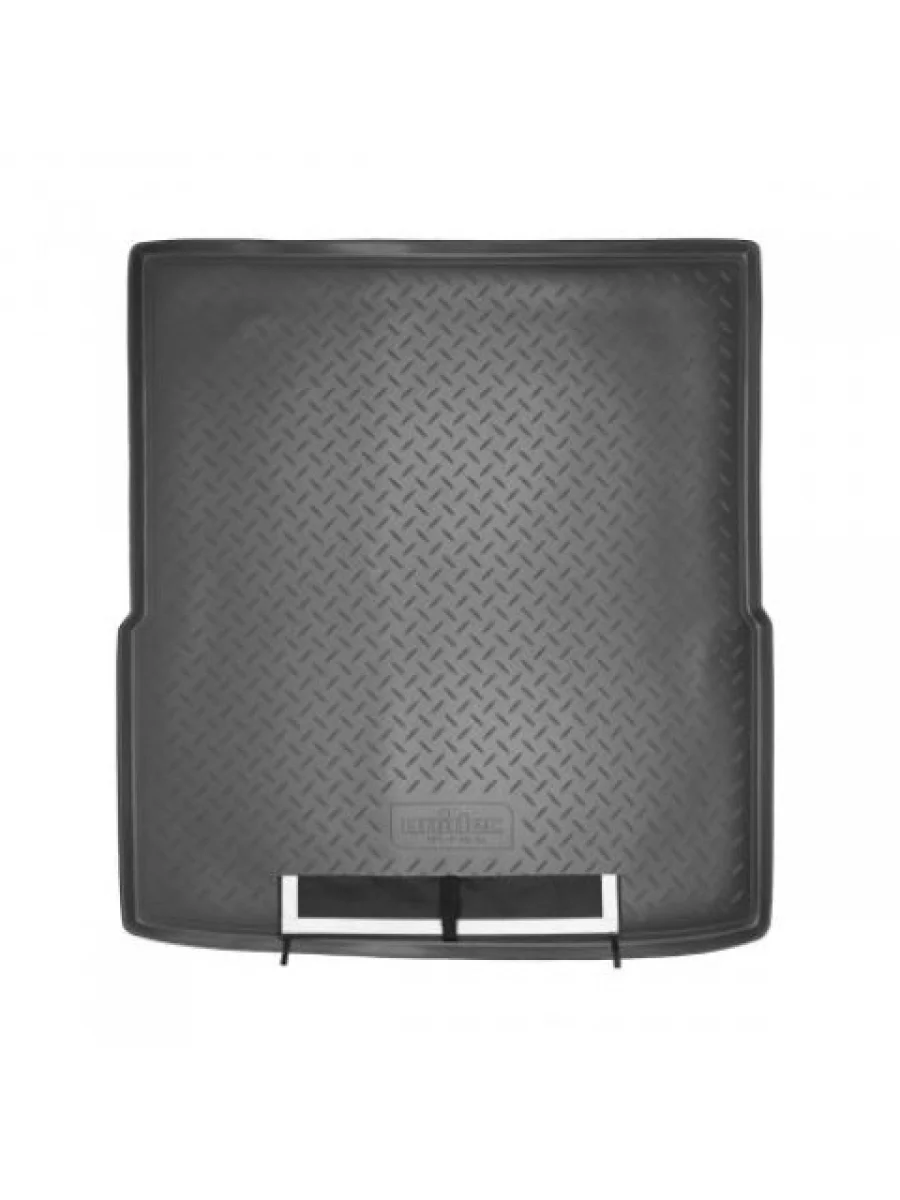 Коврик в багажное отделение с текстильным фартуком Norplast Unidec Volkswagen Passat B7 универсал (2010-2015) (черный)  в Самаре Самарской области