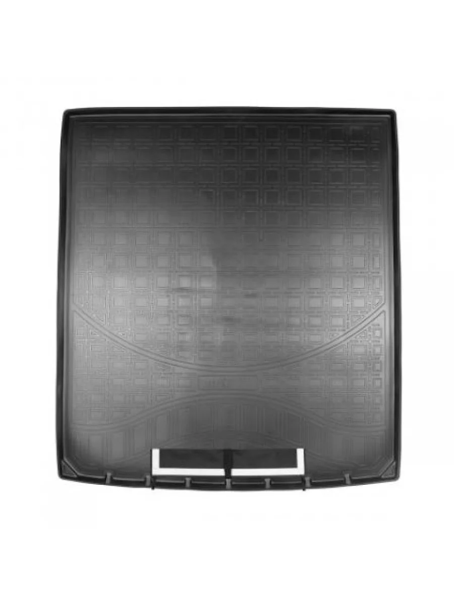 Коврик в багажное отделение с текстильным фартуком Norplast Unidec Volkswagen Passat B8 универсал дорестайлинг (2015-2019) (черный)  в Самаре Самарской области