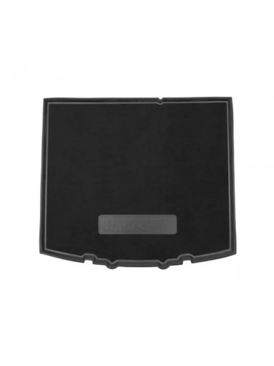 Коврик багажника комбинированный (полиуретан/текстиль) Norplast Unidec JAC JS4 (2021-2025) (черный)  в Керчи Республика Крым