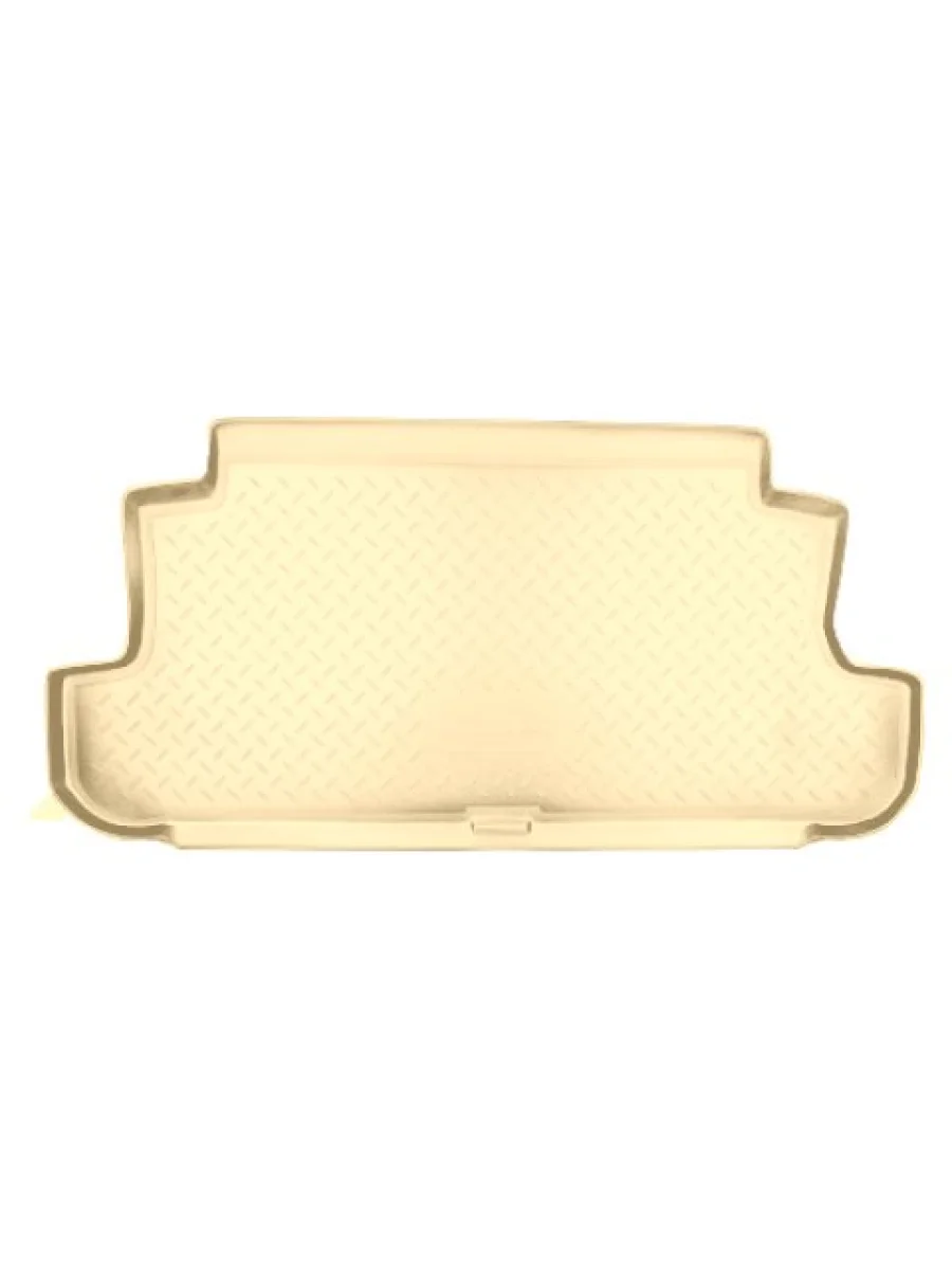Коврик багажника (полиуретан) Norplast Unidec Лада ВАЗ нива 4х4 2121 (Legend) 3 дв. 2-ой рестайлинг (2021-2025) (бежевый)  в Перми Пермском крае