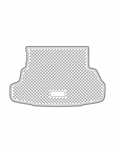 Коврик багажника (полиуретан) Norplast Unidec (бежевый) Haima 3 H11 хэтчбэк (2007-2013)