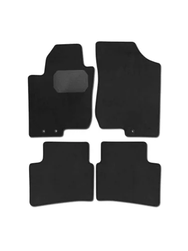 Ковры салона текстильные (3 ряд) Norplast (Черный) Acura MDX YD1 рестайлинг (2003-2006)