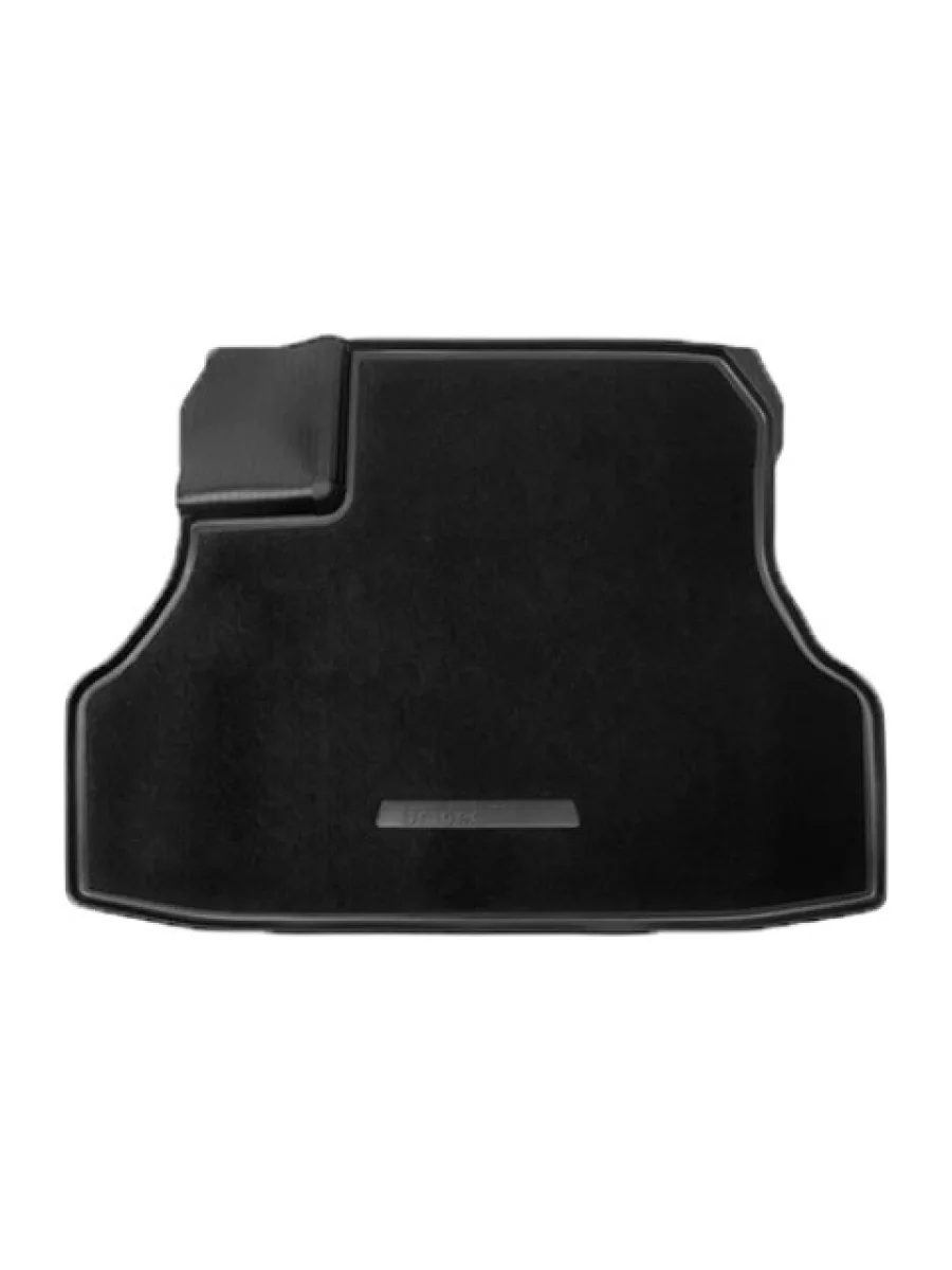 Коврик багажника комбинированный (полиуретан/текстиль) Norplast Unidec Evolute i-PRO (2022-2025) (черный)  в Перми Пермском крае