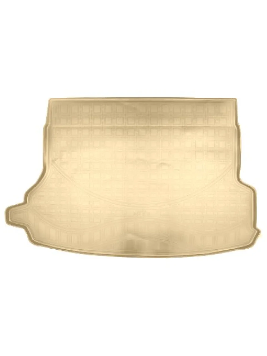 Коврик багажника (полиуретан, с сабвуфером) Norplast Unidec Subaru Forester SK/S14 дорестайлинг (2018-2021) (бежевый)  в Самаре Самарской области