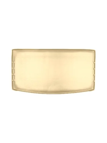 Коврик багажника (полиуретан, разложенный 3 ряд) Norplast Unidec (бежевый) Volkswagen Teramont 1 CA1 дорестайлинг (2016-2020)