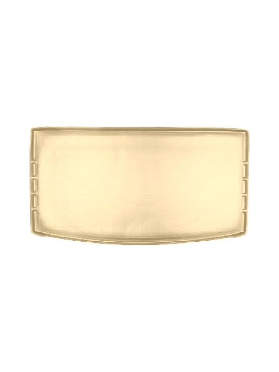 Коврик багажника (полиуретан, разложенный 3 ряд) Norplast Unidec Volkswagen Teramont 1 CA1 дорестайлинг (2016-2020) (бежевый)  в Самаре Самарской области