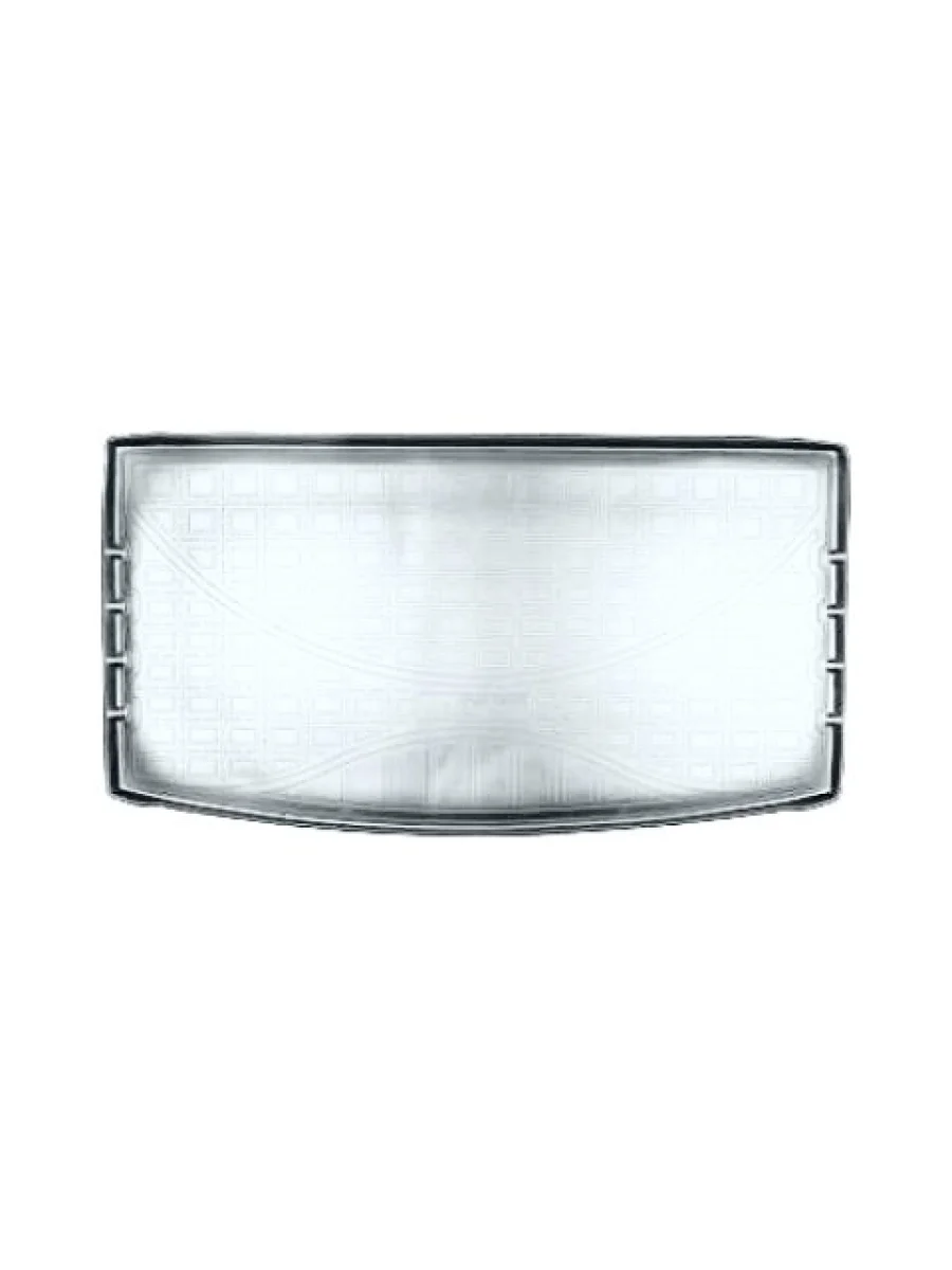 Коврик багажника (полиуретан, разложенный 3 ряд) Norplast Unidec Volkswagen Teramont 1 CA1 дорестайлинг (2016-2020) (серый)  в Перми Пермском крае