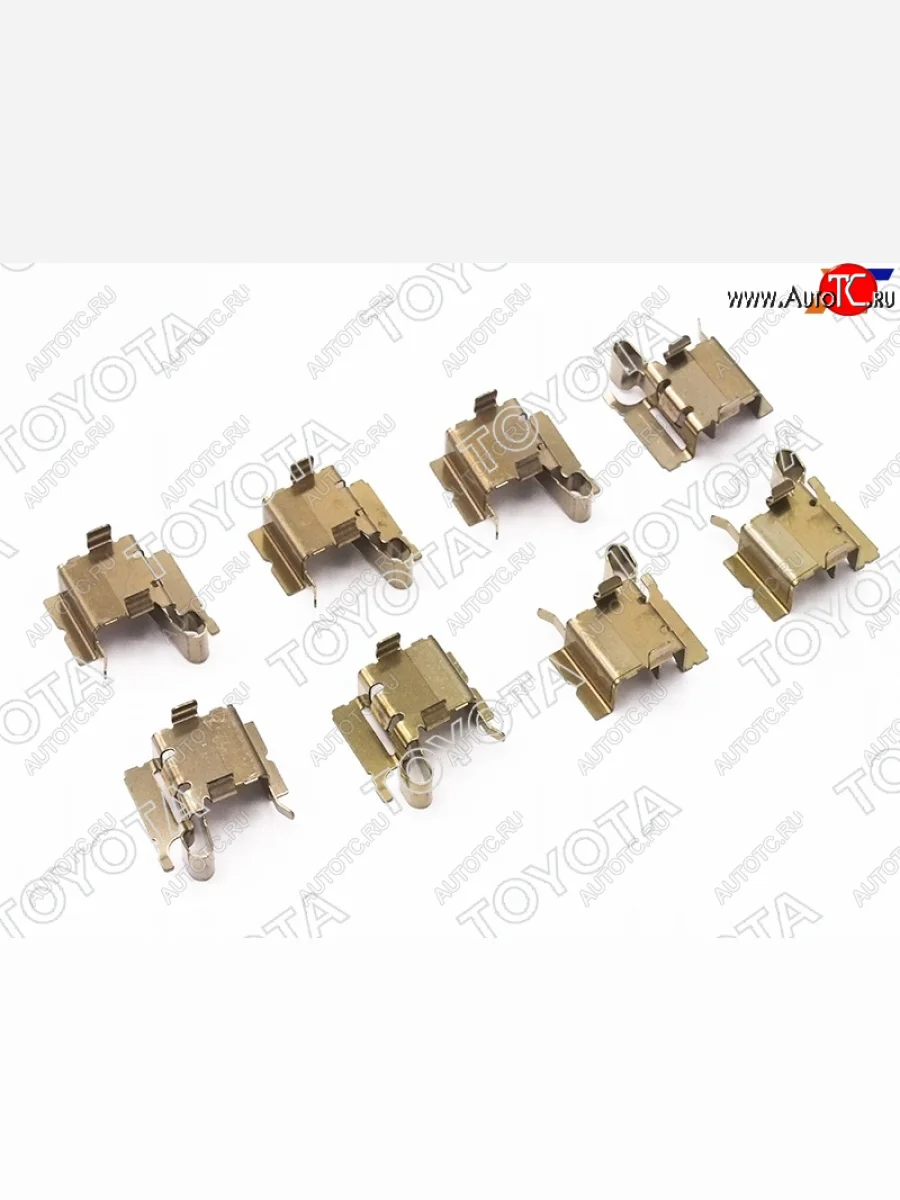 Комплект монтажный задних тормозных колодок TOYOTA CAMRY #70C-HRRAV 4 18-LEXUS ES### 18- TOYOTA 04948-33060  в Самаре Самарской области