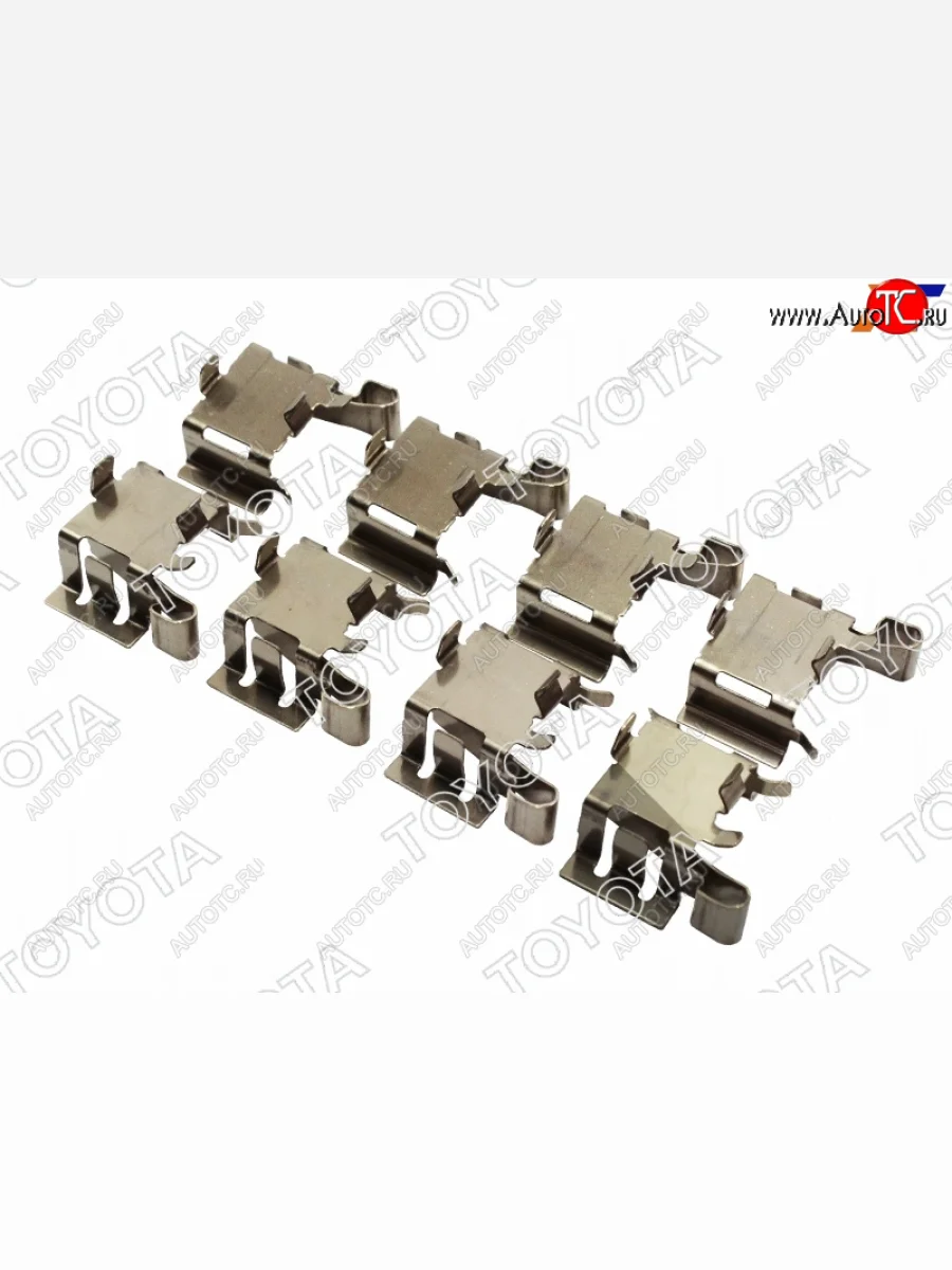 Комплект монтажный передних тормозных колодок TOYOTA CAMRY #70C-HRRAV 4 18-LEXUS ES### 18- TOYOTA 04947-33281  в Самаре Самарской области