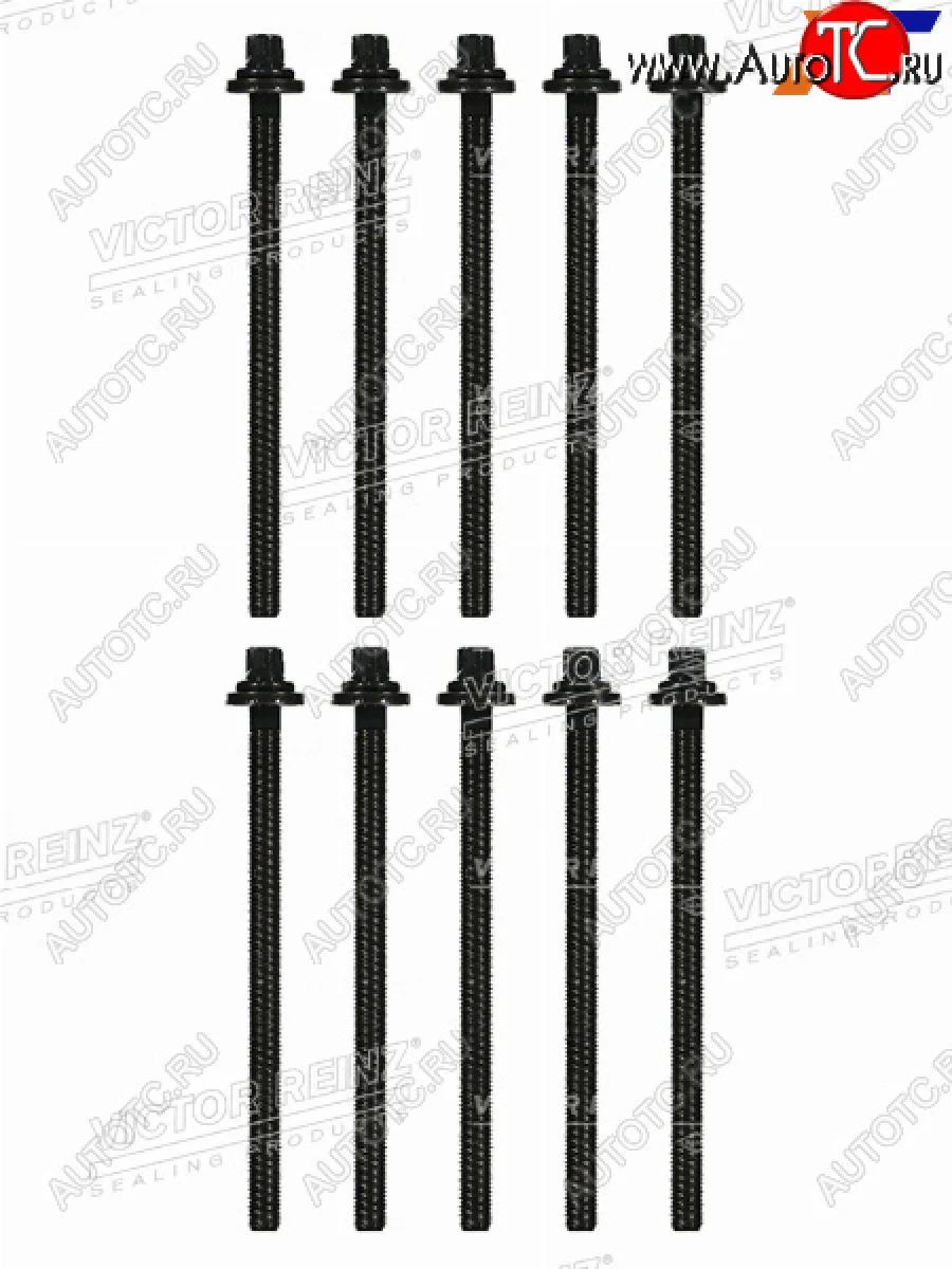 Комплект болтов ГБЦ GM AVEOCRUZEASTRA A16XERA16LETA18XER VICTOR REINZ 14-32103-01  в Самаре Самарской области