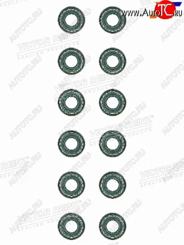 Комплект маслосъёмных колпачков VAGBMWVOLVOVAZ (12 штук) VICTOR REINZ 12-26058-01