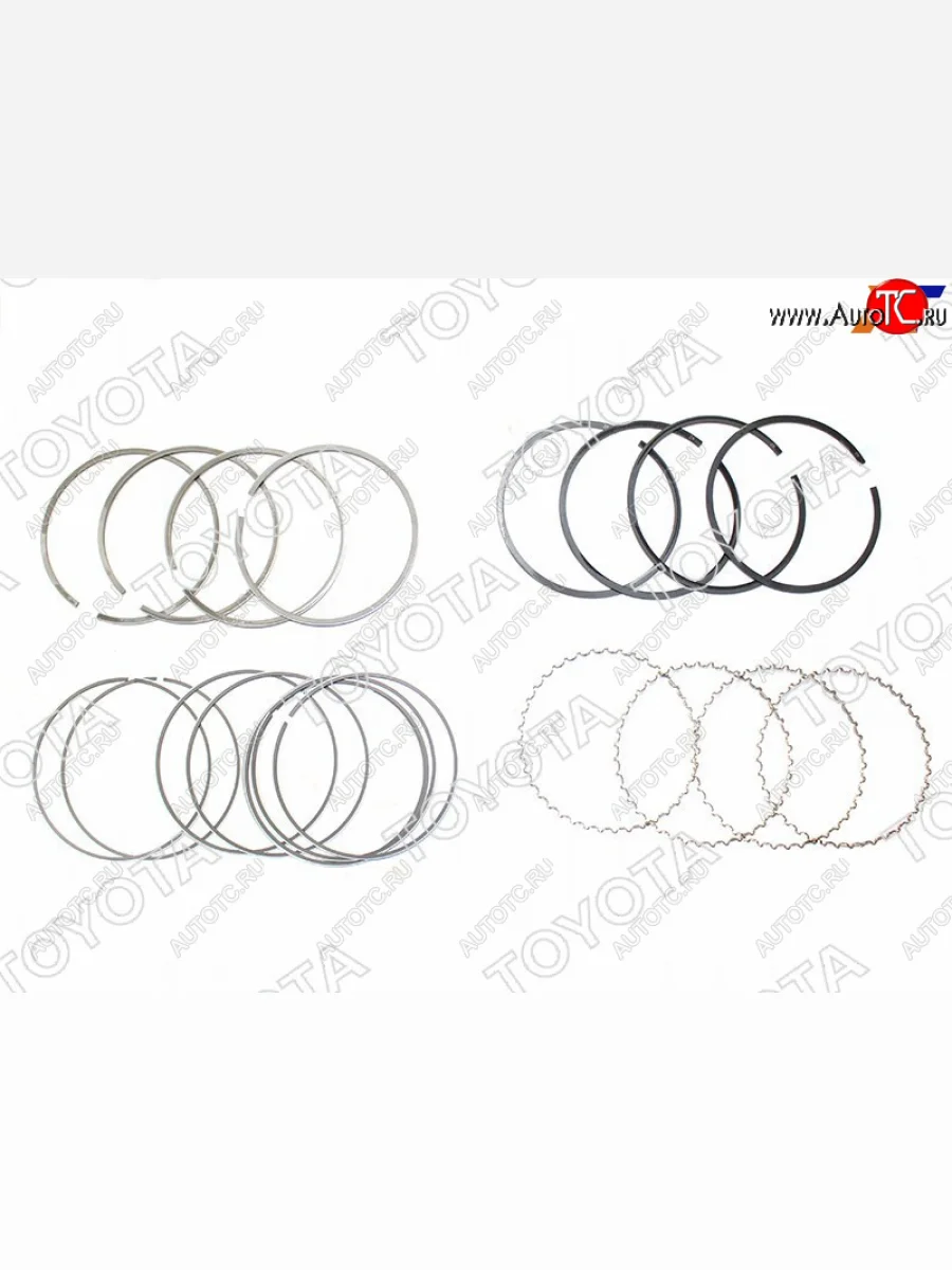 Кольца поршневые TOYOTA COROLLA,RAV4 1ZZFE 00- TOYOTA 13011-22150  в Самаре Самарской области