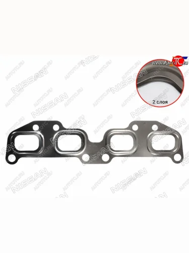 Прокладка выпускного коллектора NISSAN MURANOPRIMERATEANA QR20QR25 NISSAN 14036-6N200