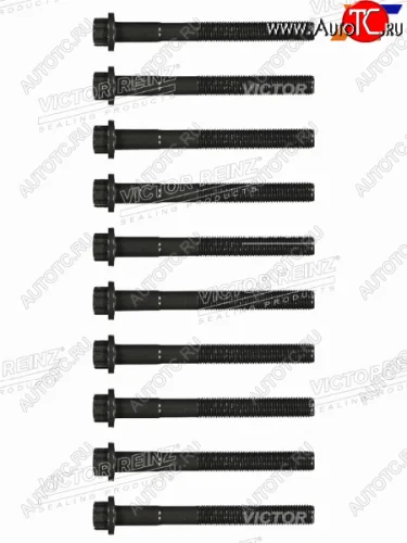 Комплект болтов ГБЦ TOYOTA 3,5SFE 90 (10штук) VICTOR REINZ 14-55003-01