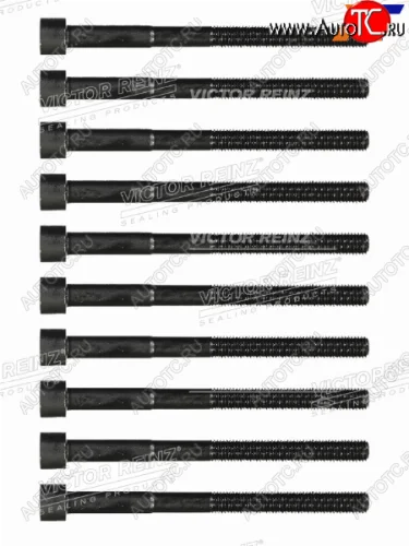 Комплект болтов ГБЦ TOYOTA  1-2AZFE1-4GRFE (10 штук) VICTOR REINZ 14-32333-03