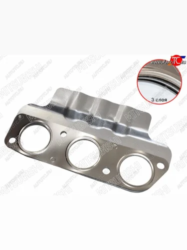Прокладка выпускного коллектора MITSUBISHI OUTLANDERPAJEROMONTERO SPORT 6B31 3.0 V6 09- RH MITSUBISHI 1555A294