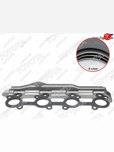 Прокладка выпускного коллектора TOYOTA LAND CRUISER 100,200 2UZFE 05- (правая) TOYOTA 17173-50030