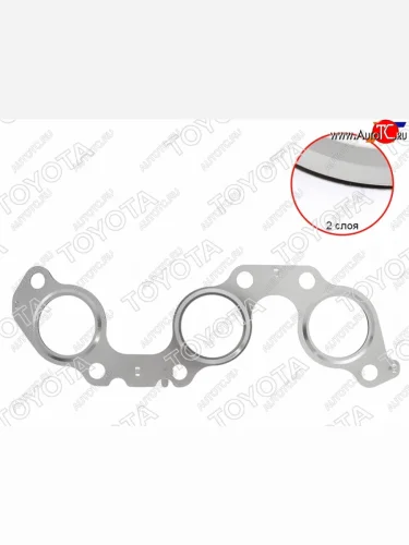 Прокладка выпускного коллектора TOYOTA HARRIER,KLUGER 1,3MZFE 03- TOYOTA 17173-20030