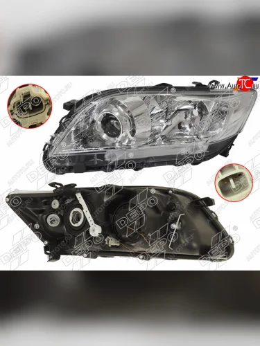 Фара TOYOTA RAV4 10-13 LH (Евросвет) DEPO 212-11Q9L-LD-EM
