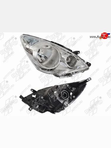 Фара NISSAN NOTE 10-12 RH (Евросвет)                                                                 DEPO 215-11D4R-LD-EM