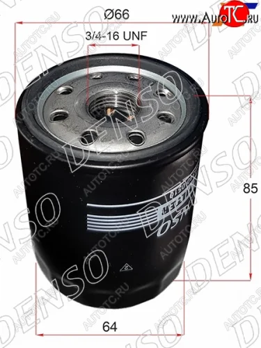 Фильтр масляный TOYOTA #AZF#,#GE,#GTE 90- DENSO 260340-0510