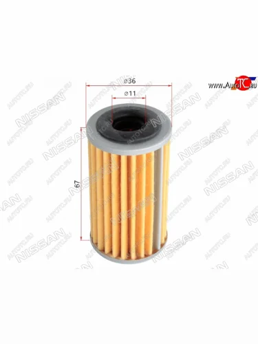 Фильтр CVT NISSAN ADEXPERTQASHQAI 06-CUBE 08-JUKEMARCHMICRA LHD 10-ALMERANOTESENTRASYLPHY NISSAN 31726-3JX0A