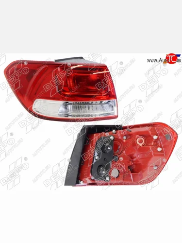 Фонарь задний Kia Sorento 14-18 (Слева) DEPO 323-1954L-UE