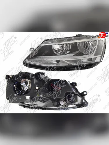 Фара Volkswagen Jetta 10-14 (Спереди Слева) DEPO 441-11G6LMLDEM2
