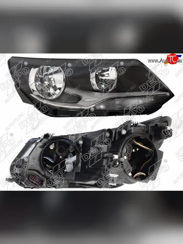 Фара Volkswagen Tiguan 11-17 (Спереди Справа) DEPO 441-11H1RMLDEM2