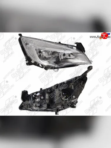 Фара OPEL ASTRA 10-15 RH хром с электрокорректором                                                   DEPO 442-1161RMLDEM1
