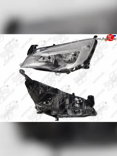 Фара Opel Astra 09-15 (Спереди Слева) DEPO 442-1161LMLDEM1