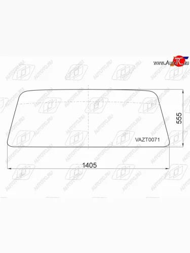 Стекло лобовое FUYAO (без оттенка) Лада ВАЗ нива 4х4 2131 (Legend) 5 дв. 2-ой рестайлинг (2021-2025)