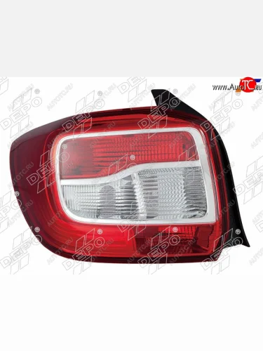 Фонарь задний RENAULT LOGAN 14- LH DEPO 551-19A6L-UE