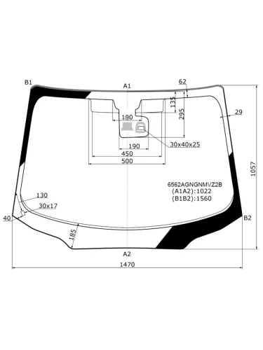 Стекло лобовое + дд PEUGEOT 508 45D SEDWGN 10-18                                                   FUYAO 6562AGNGNMVZ2B