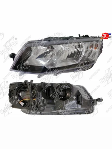 Фара SKODA OCTAVIA 13-16 LH с электрокорректором DEPO 665-1126LMLDEM2
