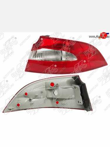 Фонарь задний Skoda Superb 08-13 (Справа 4D SED) DEPO 665-1916R-UE